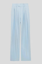 Pantalon Taille Haute Large En Twill De Lin - Paul & Joe - Paul & Joe* - The Bradery
