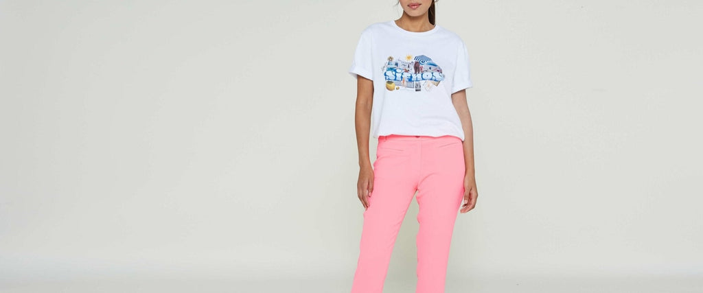 Pantalon Tony Onen - Rose - Modetrotter - The Bradery