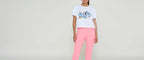 Pantalon Tony Onen - Rose - Modetrotter - The Bradery