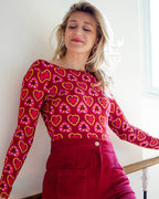 Pantalon Artémis Rouge