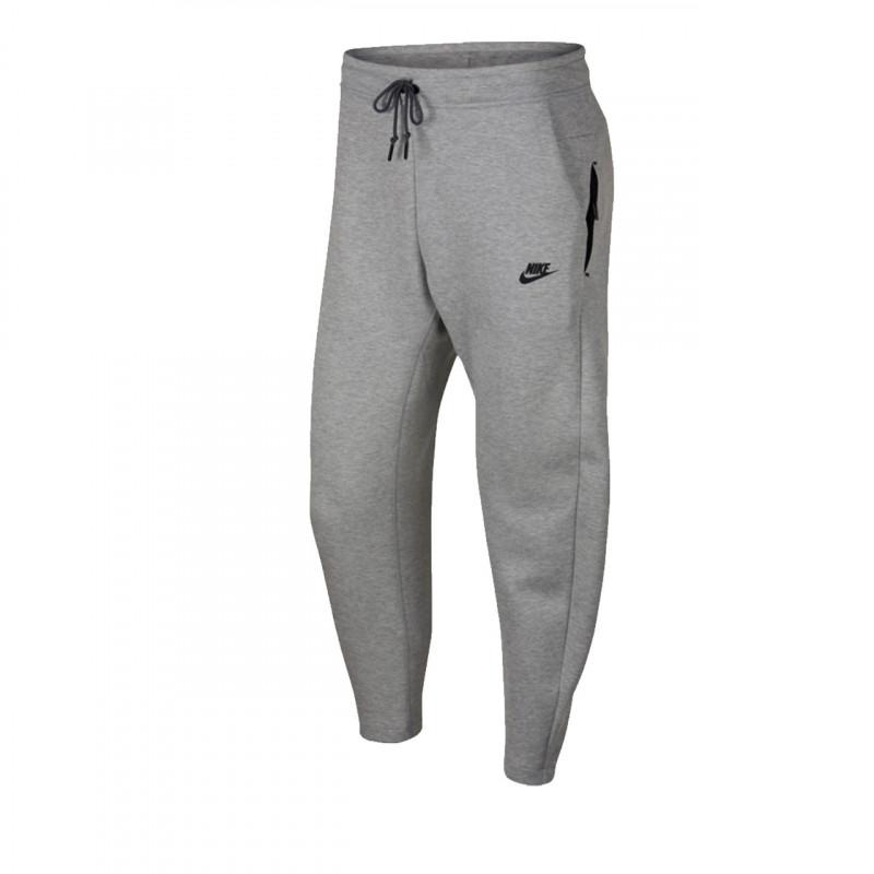 Pantalons De Survãƒâªtement Nike M Nsw Tch Flc Pant Oh - Gris - Homme NIKE PANT HOMME TEXTILE Nike