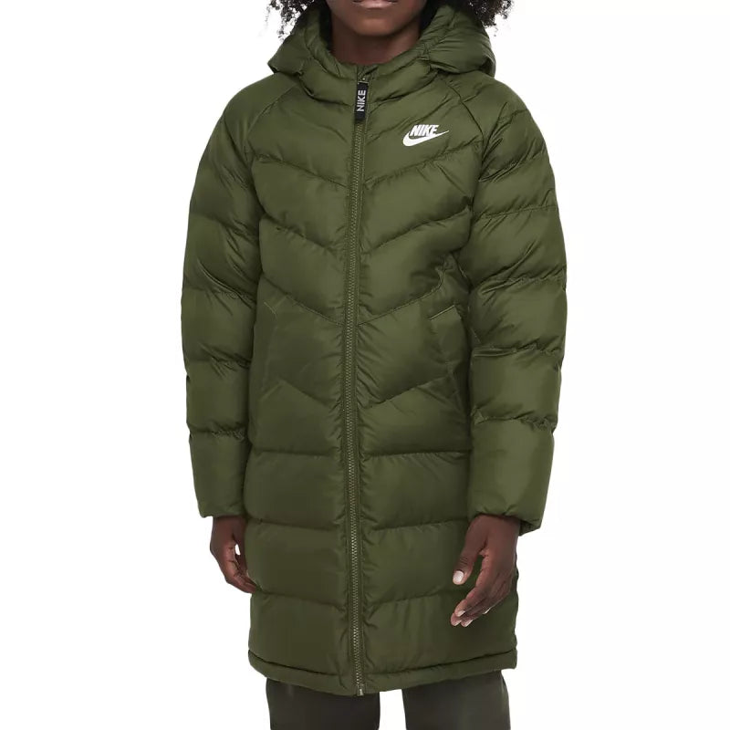 Parka à Capuche Nike Nsw Parka Max Junior - Vert - Enfant