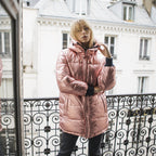 Parka Courte Bianca - Pink Metal - Femme - Femme - Dualist - The Bradery