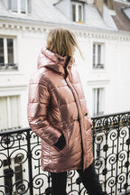 Parka Courte Bianca - Pink Metal - Femme - Femme - Dualist - The Bradery