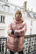 Parka Courte Bianca - Pink Metal - Femme - Femme - Dualist - The Bradery