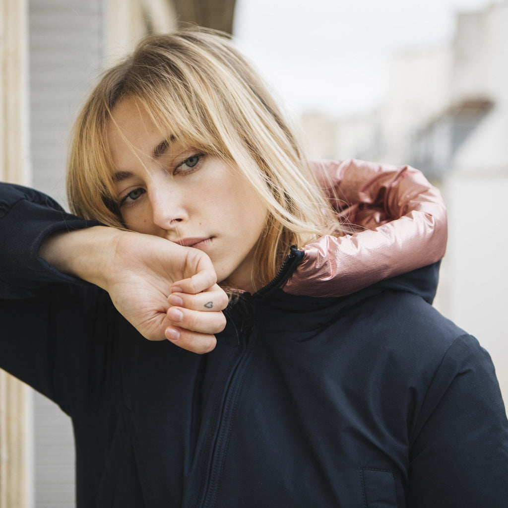 Parka Courte Bianca - Pink Metal - Femme - Femme - Dualist - The Bradery