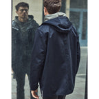 Parka Courte Julien - Blue Camo - Homme - Homme - Dualist - The Bradery