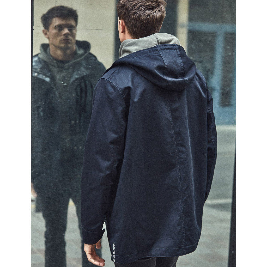 Parka Courte Julien - Blue Camo - Homme - Homme - Dualist - The Bradery