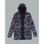 Parka Courte Julien - Blue Camo - Homme - Homme - Dualist - The Bradery