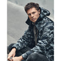 Parka Courte Julien - Blue Camo - Homme - Homme - Dualist - The Bradery