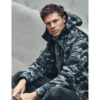 Parka Courte Julien - Blue Camo - Homme - Homme - Dualist - The Bradery