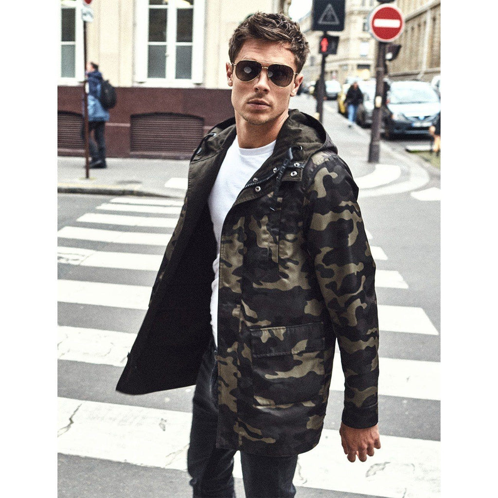 Parka Courte Julien - Green Camo - Homme - Homme - Dualist - The Bradery