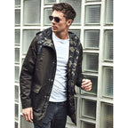 Parka Courte Julien - Green Camo - Homme - Homme - Dualist - The Bradery
