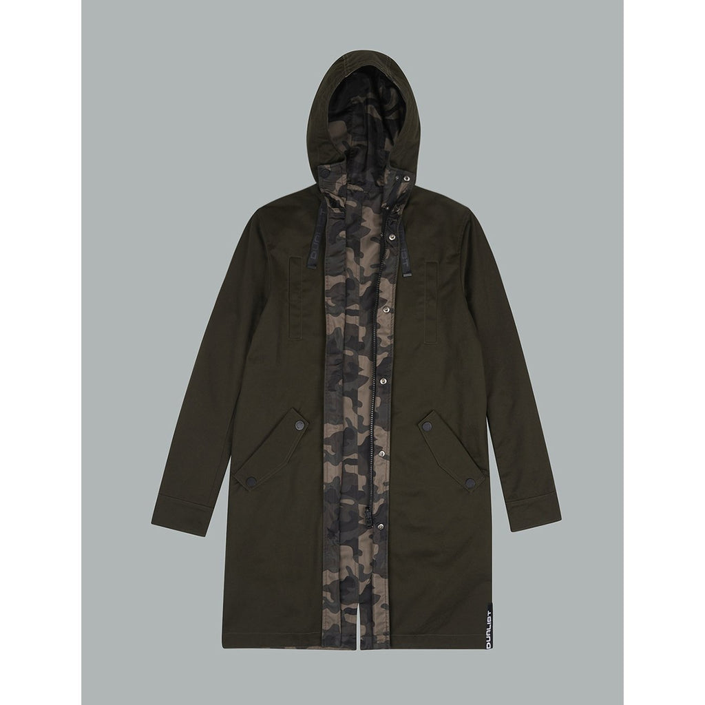 Parka Longue Joseph - Green Camo - Homme - Homme - Dualist - The Bradery