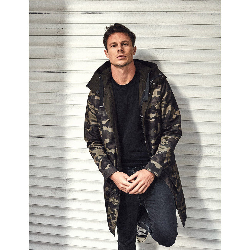 Parka Longue Joseph - Green Camo - Homme - Homme - Dualist - The Bradery