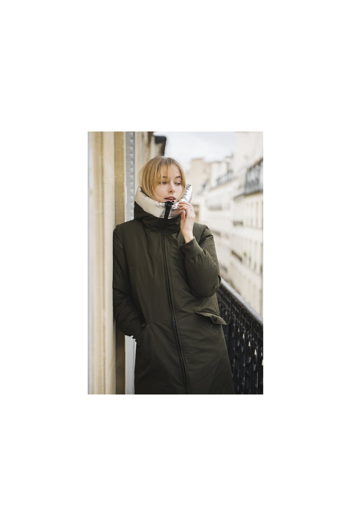 Parka Longue Stella - Silver - Femme - Femme - Dualist - The Bradery