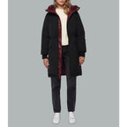 Parka Mi-Longue Jane - Burgundy - Femme - Femme - Dualist - The Bradery