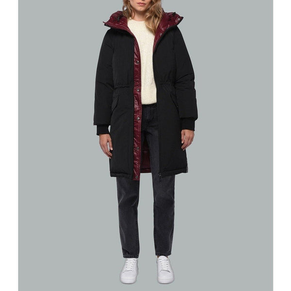 Parka Mi-Longue Jane - Burgundy - Femme - Femme - Dualist - The Bradery