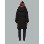 Parka Mi-Longue Jane - Burgundy - Femme - Femme - Dualist - The Bradery