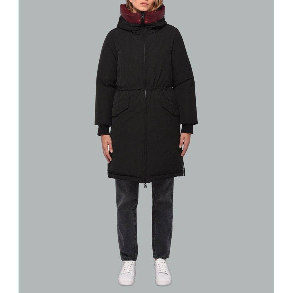 Parka Mi-Longue Jane - Burgundy - Femme - Femme - Dualist - The Bradery