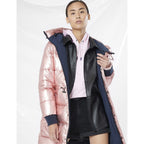 Parka Mi-Longue Jane - Pink Metal - Femme - Femme - Dualist - The Bradery