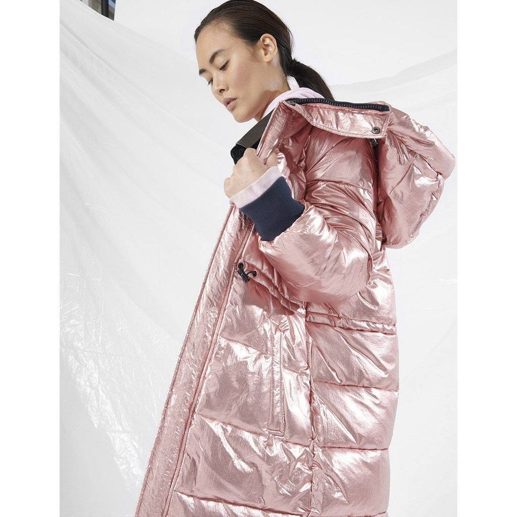 Parka Mi-Longue Jane - Pink Metal - Femme - Femme - Dualist - The Bradery