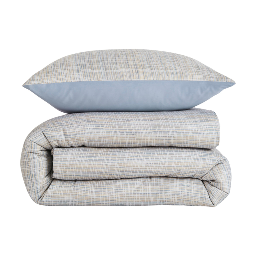 Parure Augustin - Beige/Bleu
