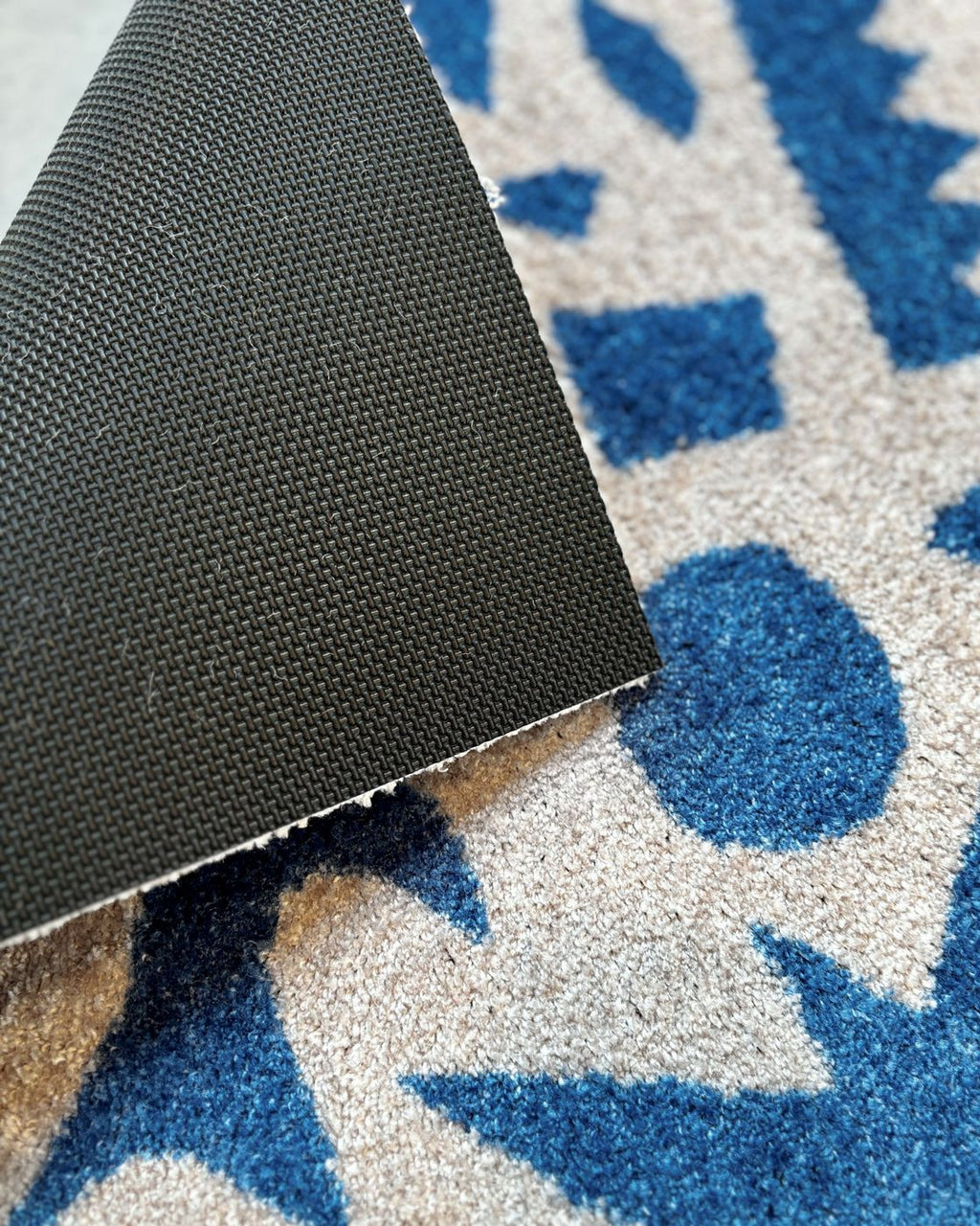 Tapis Paulie - Beige, Blue