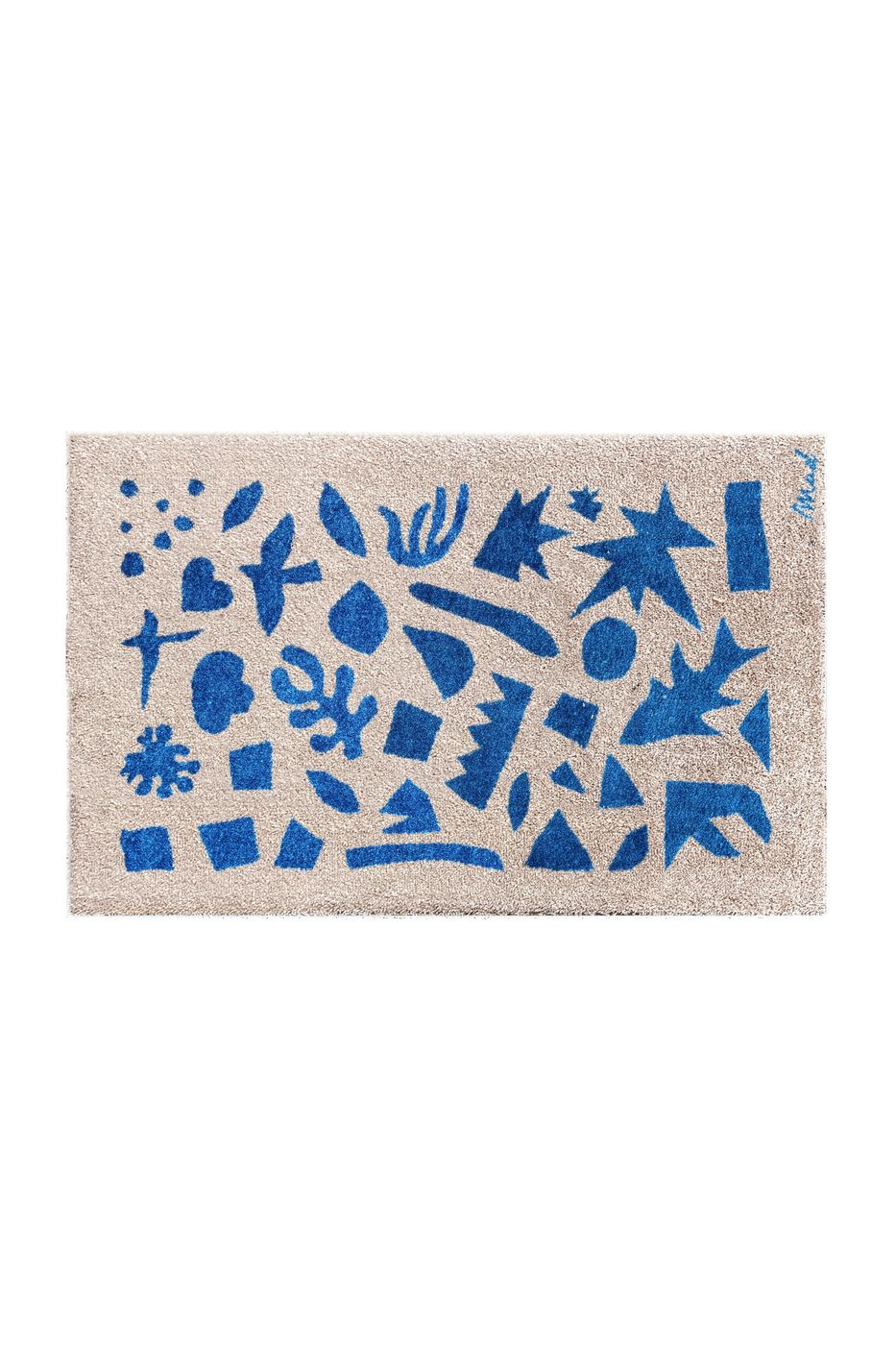 Tapis Paulie - Beige, Blue