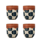 Check - Tasse - Multicolore - Grès
