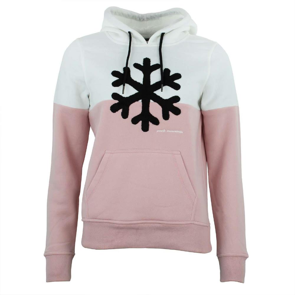 Sweatshirt Collection Peak Mountain pour femmes - bicolore