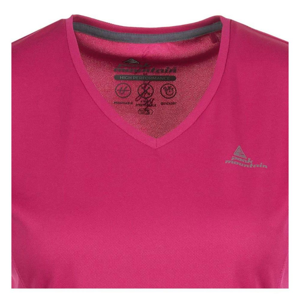 T Shirt T-shirt Peak Mountain - Rose