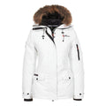 Doudoune Parka de ski femme Peak Mountain - Blanc