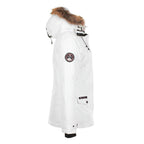 Doudoune Parka de ski femme Peak Mountain - Blanc
