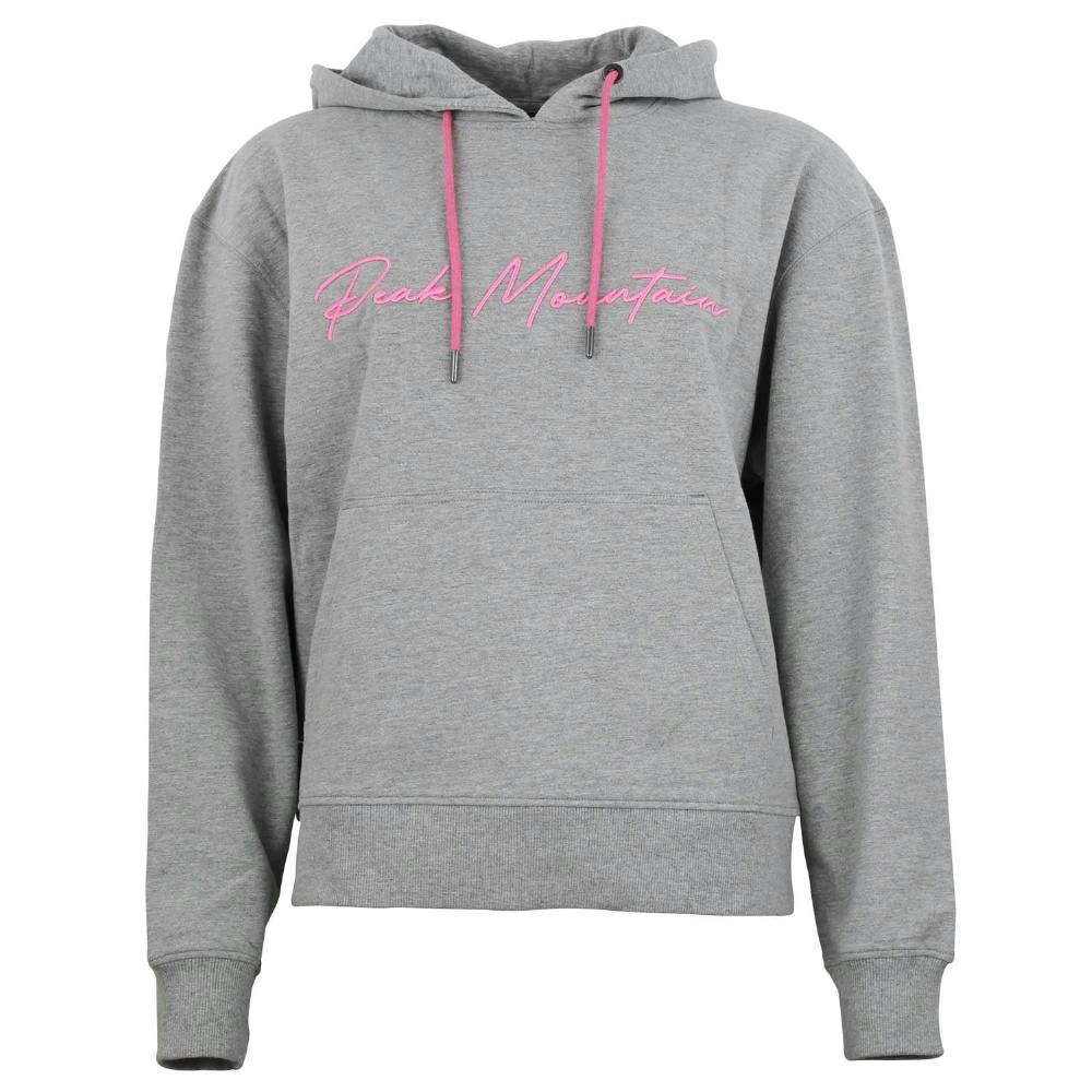 Hoodie Sweat à capuche Peak Mountain - Gris