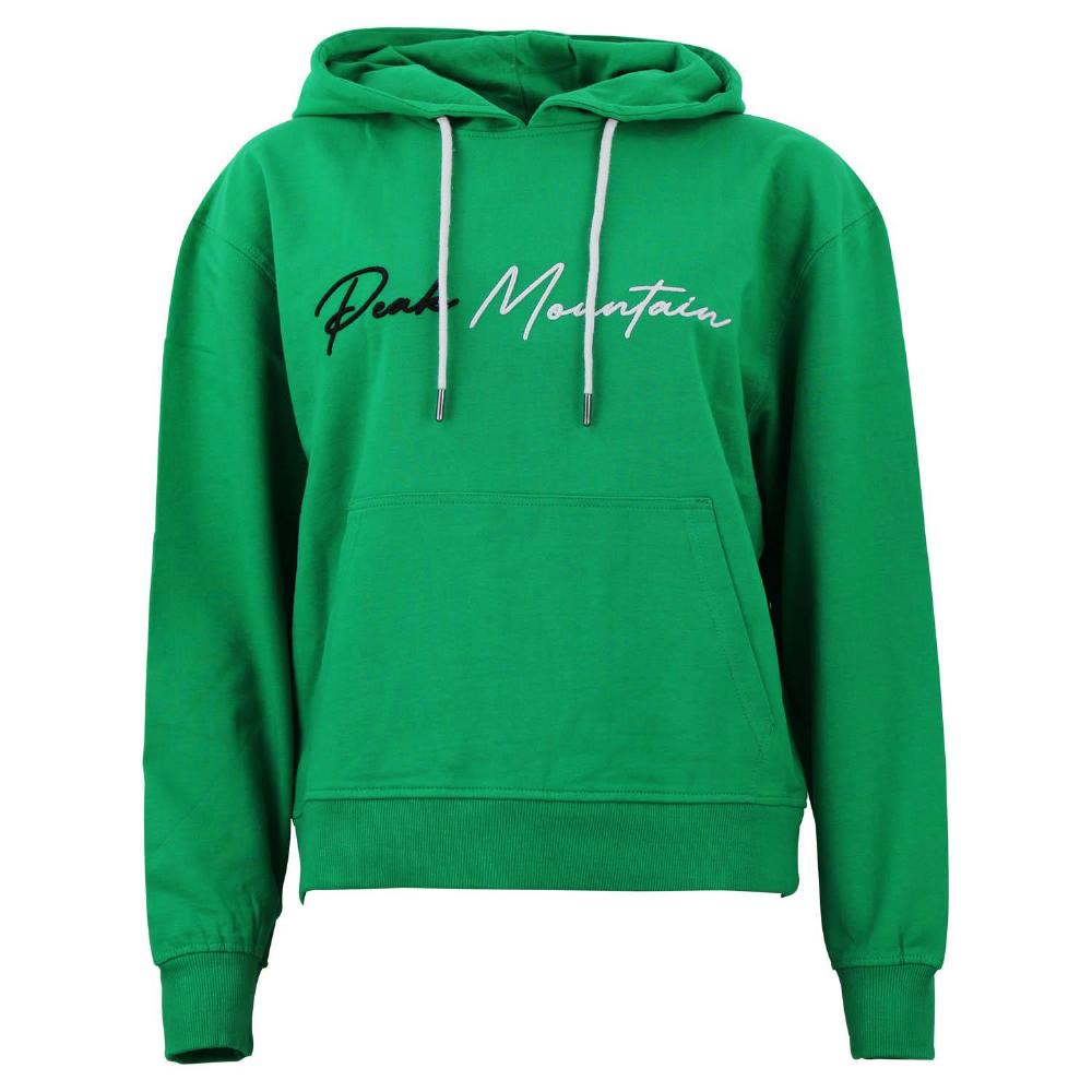 Hoodie Sweat à capuche Peak Mountain - Vert