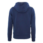 Hoodie Pull à capuche bi-matière - Marine