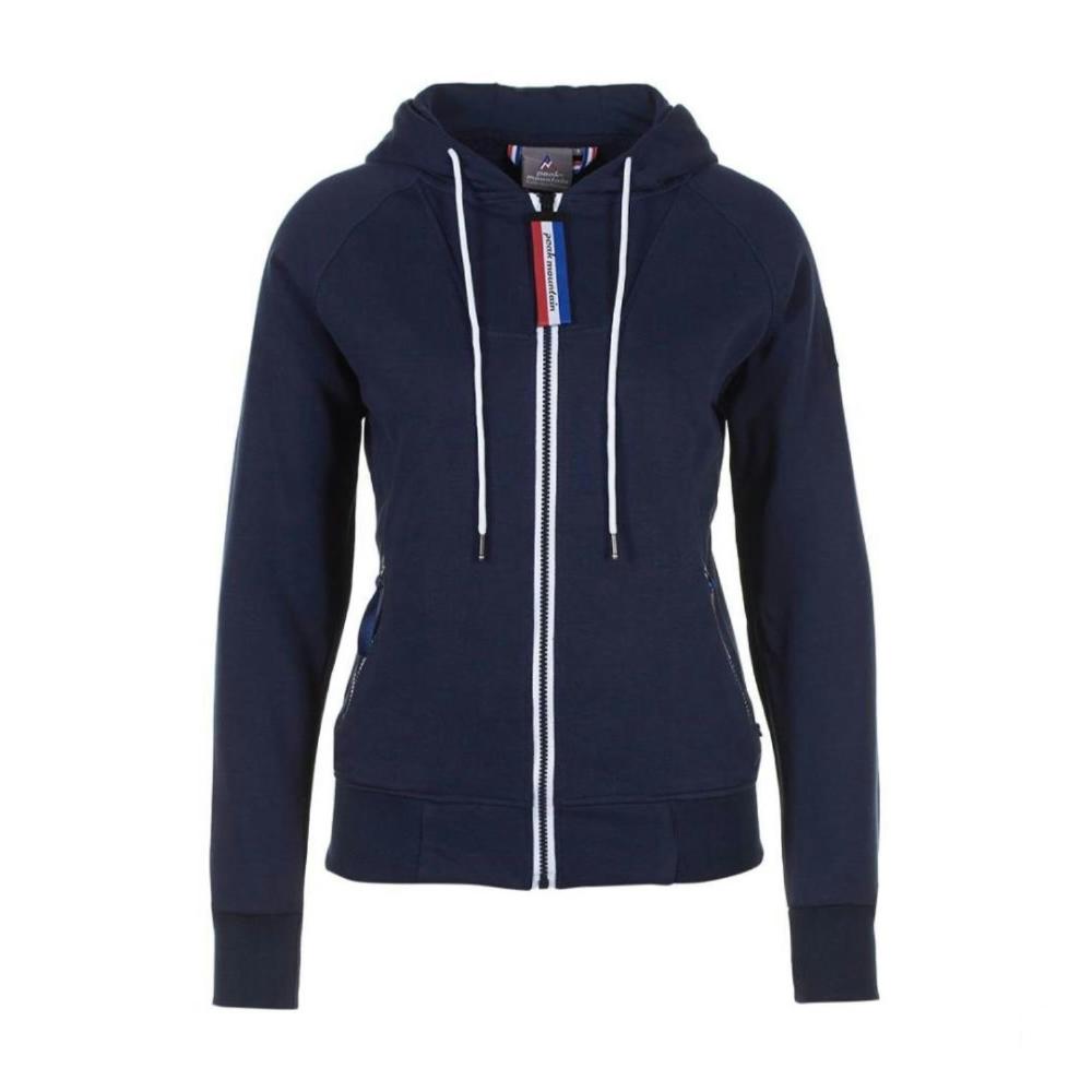 Hoodie Sweat Zippé Femme - bleu marine