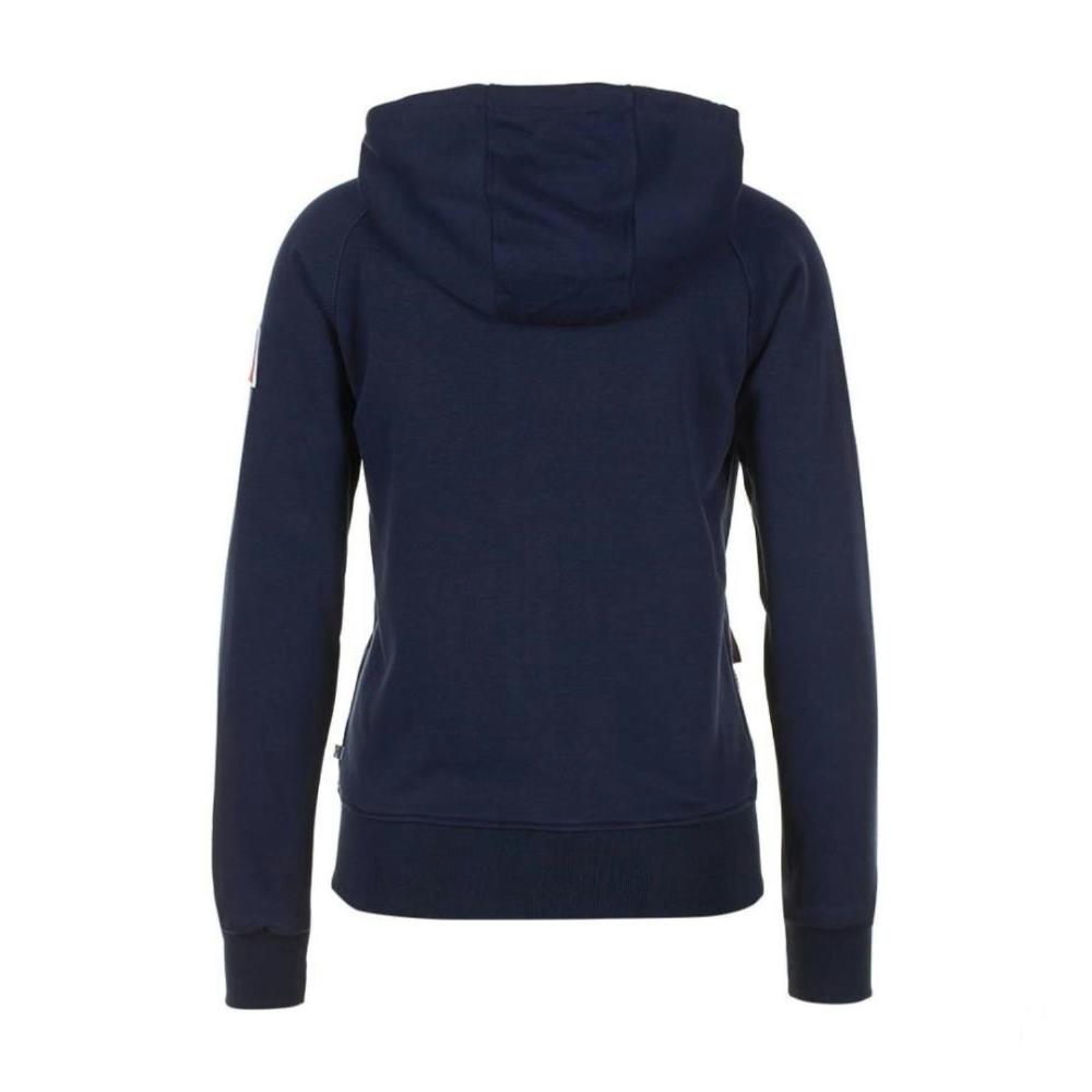 Hoodie Sweat Zippé Femme - bleu marine