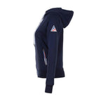 Hoodie Sweat Zippé Femme - bleu marine