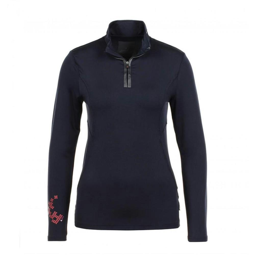 Fleece Top technique femme ANELI - Bleu marine