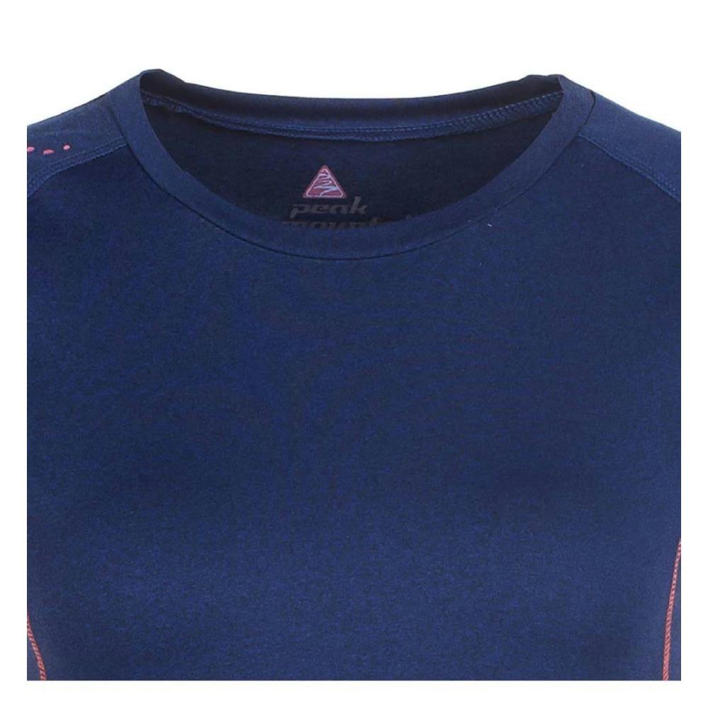 T Shirt Peak Mountain - bleu marine