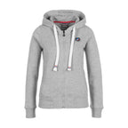 Hoodie Sweat Molleton Zippé - Gris