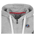 Hoodie Sweat Molleton Zippé - Gris