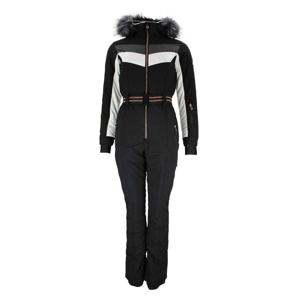 Doudoune costume de ski Peak Mountain - Noir