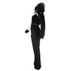 Doudoune costume de ski Peak Mountain - Noir