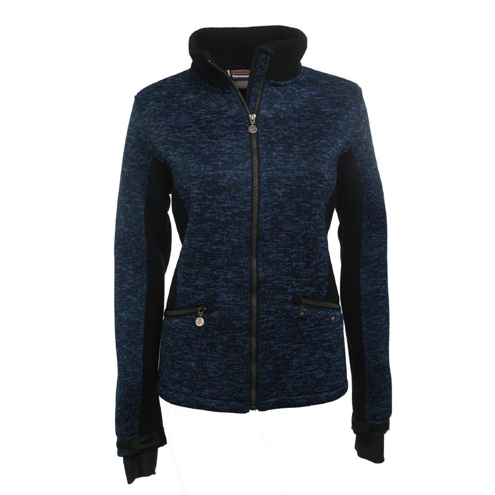 Veste Blouson Peak Mountain - Bleu marine chiné