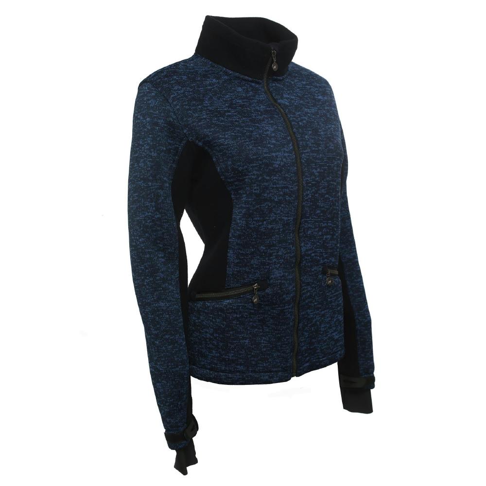 Veste Blouson Peak Mountain - Bleu marine chiné