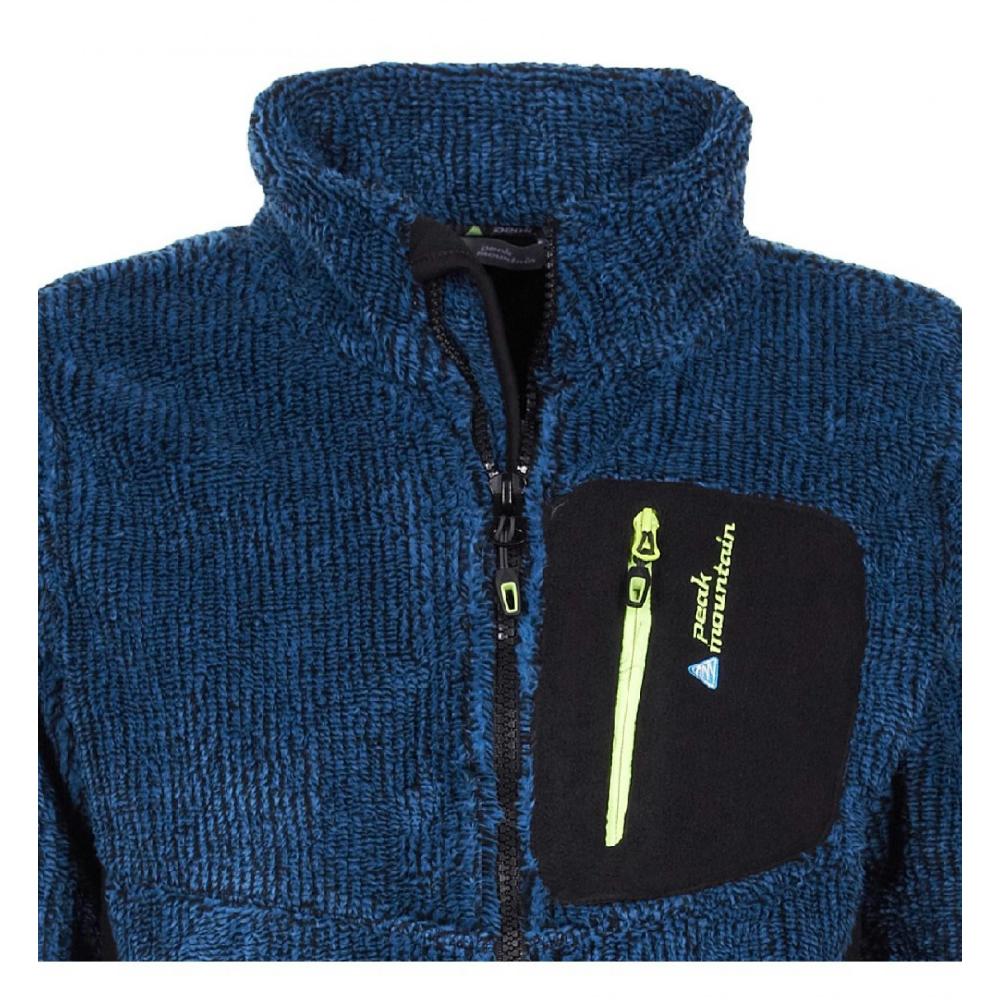 Polaire Blouson polaire Peak Mountain - Bleu