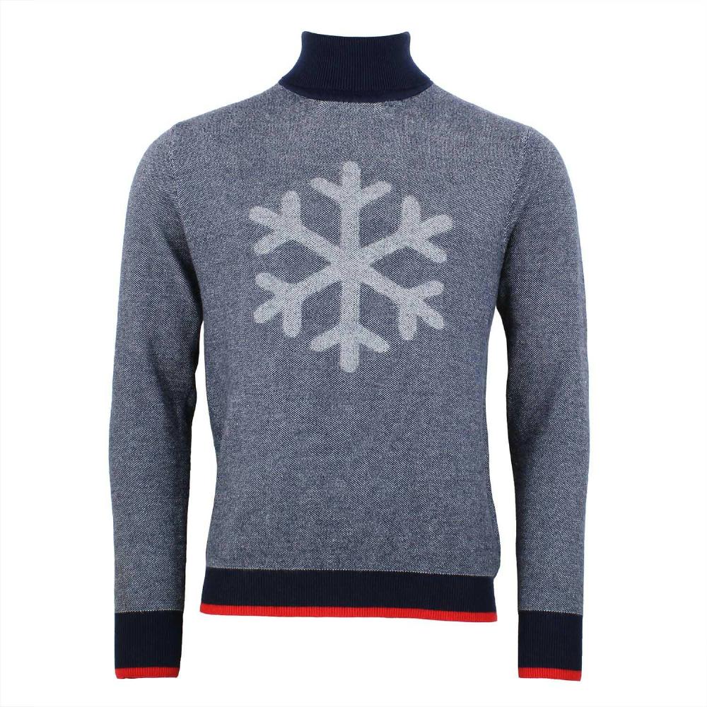 Pull Pull col roulé - gris